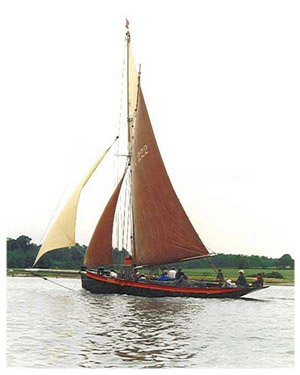 An Oyster Smack on the Colne